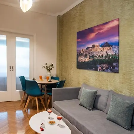 Apartment Blue Ark Acropolis Spirit